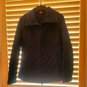 Women's Lands' End Quilted Jacket - Size Medium